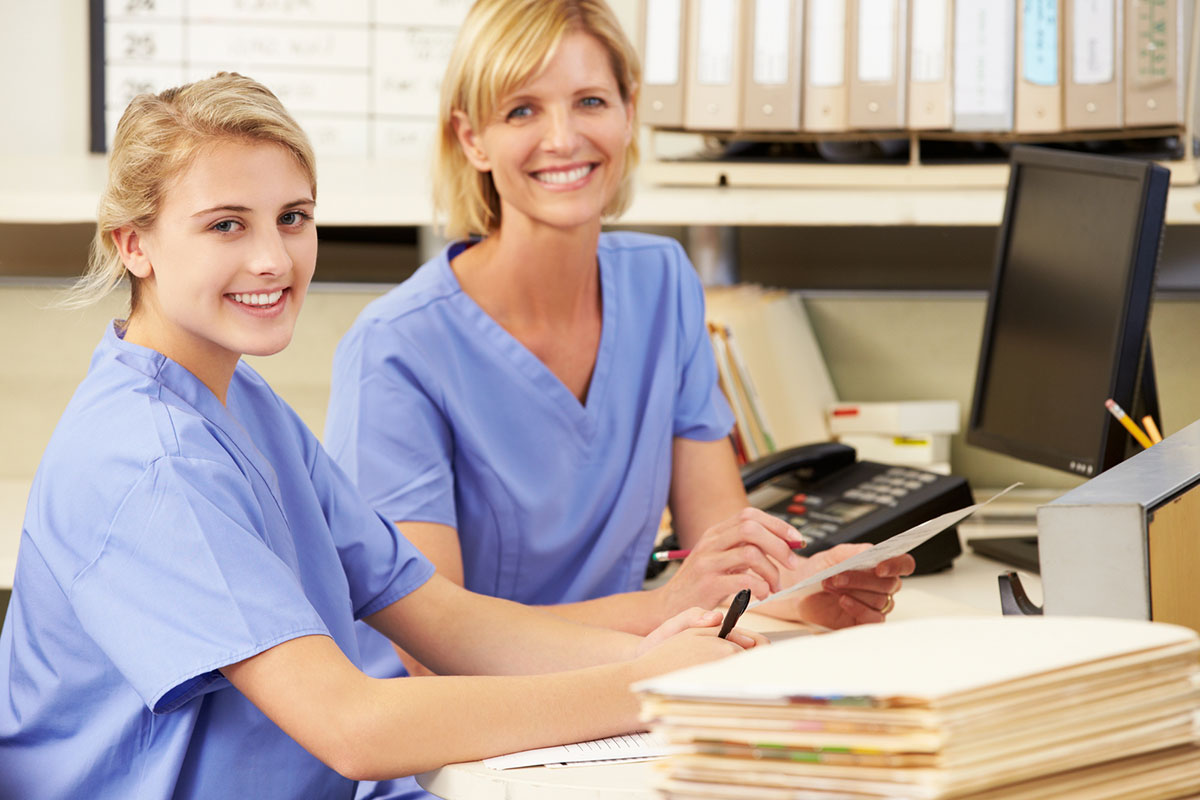 a nursing staﬃng agency